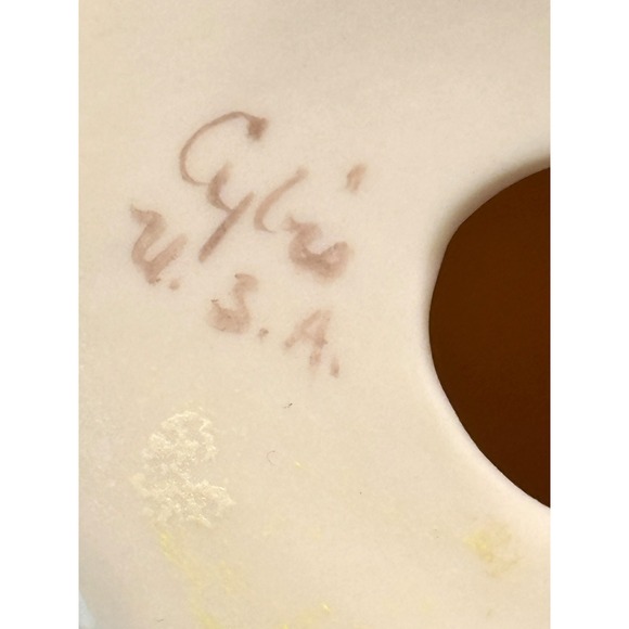 Cybis Porcelain Art Sculpture Sitting Pig Plato Figurine 1983‎ Signed EUC USA - Picture 8 of 16